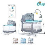 ราคา Fico เปลไกวไฟฟ้าอัตโนมัติ 2IN1 รุ่น TY028 สามารถปรับเป็นเพลเพนได้ (9721963811)