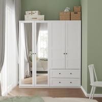 ราคา KONCEPT ตู้เสื้อผ้า 4 บานเปิด 180 ซม. รุ่น MONETA