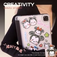 ราคา พร้อมส่ง เคสสำหรับไอแพด มีที่ใส่ปากกา รุ่นหลังใสขุ่น ใช้กับGen 7 8 9 10 2 Air4 5 10 9 Pro10 5 Air3 9 7gen5 6 Pro11 (19333199468)