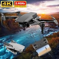 ราคา โดรน E99 Drone โดรนพับได้ 4K FPV WIFI HD 2เว็บแคม กล้องคู่ โดรน rc โดรน dji โดรน gps โดรนไร้สาย โดรนบังคับ (2951071865)