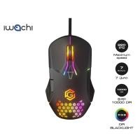 ราคา IWACHI Gaming Mouse G2 เมาส์เกมมิ่ง Gaming Gear Series เมาส์แบบมีสาย ระบบออปติคัลเซนเซอร์ พร้อมไฟRGB ปรับได้สูงสุด10000DPI (15669760160)