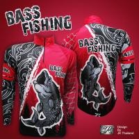 ราคา เสื้อตกปลา JK Thailand เสื้อกันยูวี ลาย BASS FISH ป้องกันรังสี UV 80 แห้งเร็ว (4944735070)