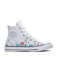 ราคา Converse รองเท้าผ้าใบ Sneakers คอนเวิร์ส CTAS CRAFTED FLORALS HI WHITE MULTI COLORS ผู้หญิง สีขาว 572706CS2WTMC 19574667669