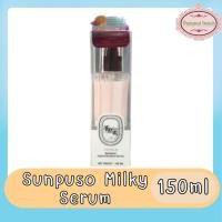 ราคา (DFDEAQ77ลด15%) Sunpuso Milky Serum 150ml. ซันปุโซะ สเปร์ยน้ำนมป้องกันความร้อน 150มล. (1442967527)