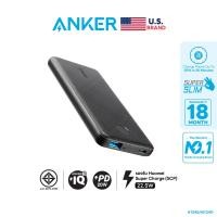 ราคา Anker PowerCore Slim 10000 mAh PD (PowerCore 20W & 22.5W) ชาร์จเร็พาวเวอร์แบงค์ชาร์จเร็ว PD&QC3.0&SCP iPhone/Samsung/Huawei บาง น้ำหนักเบา - AK340 (5212934014)