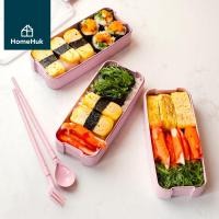 ราคา HomeHuk กล่องอาหาร แบบปิ่นโต 3 ชั้น พร้อมช้อนส้อม ช่องแบ่งสัดส่วนปรับได้ 900 ml พกพาสะดวก กล่องข้าวอุ่นไมไครเวฟได้ พลาสติกปลอดภัย Food Grade กล่องถนอมอาหาร กล่องอเนกประสงค์ กล่องพลาสติก กล่องใส่อาหาร 