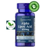 ราคา Puritan's Pride Alpha lipoic acid 100 mg. / 120 Capsules(ALA) (1597348232)