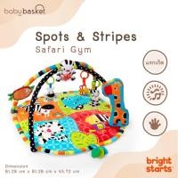 ราคา Bright Starts Gym Spots & Stripes Safari เพลจิม ที่นอนเด็ก ที่นอนเล่นเด็ก (3332212447)