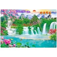 ราคา (มีหลายแบบค่ะ) รูปภาพโปสเตอร์ขนาดใหญ่ 100x150 cm. ภาพวิว ภาพเรือสำเภา ภาพสวนดอกไม้ ทิวลิป ภาพภูเขา แม่น้ำ น้ำตก (5909293319)