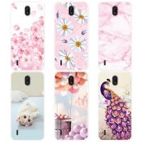 ราคา เคสโทรศัพท์ แบบซิลิโคน TPU นิ่ม ดีไซน์แฟชั่น สำหรับ Nokia C1 (3434790461)