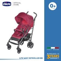 ราคา Chicco Liteway Basic With Bumper Bar Red รถเข็นแบบก้านร่ม ปรับเอนนอนได้ราบ 180 องศา (2163054914)