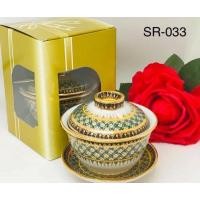 ราคา ชุดของขวัญ ถ้วย ชาจีน ถ้วยชาร้อน ถ้วย ถวายพระ ถ้วยน้ำชา เบญจรงค์ แก้วน้ำ เบญจรงค์ แก้วถวายพระ แก้วชาจีน (4149003075)