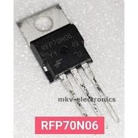 ราคา (1ตัว) RFP70N06 , 70N06 , MOSFET N-Channel 70A 60V TO-220AB (รหัสสินค้า M01580) (4052502602)