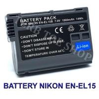 ราคา ENEL15 \ EN-EL15 \ EN-EL15B Camera Battery For Nikon D500,D600,D750,D800,D810,D850,D7500,Nikon1 V1,Nikon V1,Z6,Z7 (22108815449)