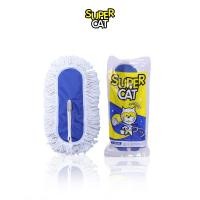 ราคา SUPERCAT อะไหล่ผ้าม็อบดันฝุ่น ผ้าม็อบ สีขาว ขนาด 18 นิ้ว 360 กรัม (599428834)