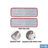 ราคา Yijie, Jesun อะไหล่ผ้าถูพื้น(2ผืน) สำหรับไม้ถูพื้นแบบรีดน้ำ FC66 YC02 และไม้ม็อบสเปรย์และรีดน้ำในตัว YP02 ผ้าม็อบ (3359345329)