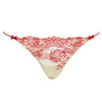 ราคา Annebra กางเกงใน ทรงจีสตริง ผ้าลูกไม้ G-String Panty รุ่น AU3-671 ลายลูกไม้เเฟชั่น สวมใส่สบาย สีฟ้า, สีส้ม (4869733641)