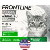 ราคา Frontline Plus Cat (ยานอก) ฟร้อนท์ไลน์พลัส แมว หยดกำจัดเห็บหมัด (หมดอายุ 03/2025) (1125767748)