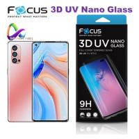 ราคา ฟิล์ม กระจก กาวยูวี โฟกัส Focus 3D UV Nano Oppo Reno 6 Pro / 5 Pro / 4 Pro 5G tempered glass รับประกัน 180 วัน ฟิล์ม (4551046051)