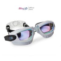 ราคา BLING2O แว่นตาว่ายน้ำเด็กยอดฮิตจากอเมริกา Galaxy - Swim Trooper White ป้องกันฝ้าและ UV ถ่ายรูปสวย สายซิลิโคนนิ่มไม่พันผม (5042547131)