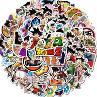 ราคา 100/50/25/10Pcs Not Repeat Anime Dragonball Stickers Cartoon Stickers for Snowboard Laptop Luggage Fridge Car Styling Cute Vinyl Decal (13501874459)