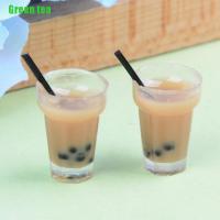ราคา ชาเขียว◊ ชานมจิ๋ว สําหรับบ้านตุ๊กตา 2 ชิ้น (3151803468)