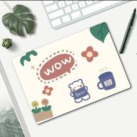 ราคา 【13 สี/แผ่นรองเม้าส์] แผ่นรองเม้าส์สปีด เย็บขอบอย่างดี ขนาดใหญ่มาก Mouse pads/mouse mat แผ่นรองเมาส์ mousepad cute (6886410585)
