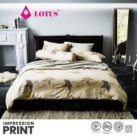 ราคา LOTUS ชุดผ้าปู 3.5ฟุต+ผ้านวม ลายLI 053 รุ่น Impression Print ส่งฟรี (1578161879)