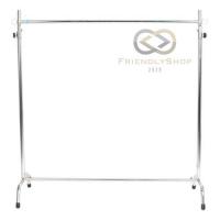 ราคา ราวตากผ้า มี 2สี ให้เลือก ราวโครเมี่ยม ราวปรับระดับ ราวเดี่ยว ราวตากผ้าปรับระดับราวแขวนผ้า ราวชุบ fs99 (3616258979)