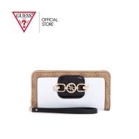 ราคา GUESS กระเป๋าสตางค์ผู้หญิง รุ่น SG811346 HENSELY SLG LARGE ZIP AROUND สีน้ำตาล (10112087613)