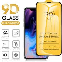 ราคา ฟิล์มกระจกนิรภัยเต็มจอ compatible for iPhone 14 13 12 11 Pro XR X XS Max Mini 8 7 6 6s 5 Plus SE 2020 ฟิล์มกระจกแบบเต็มจอ เต็มจอ ไม่ดันเคส (5648389556)