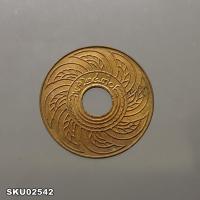 ราคา สตางค์รู เนื้อทองแดง 1 สตางค์ ปี พ.ศ.2470 ไม่ผ่านใช้ ผิวเดิม เก่าเก็บ มีคราบเก่า (4656816527)