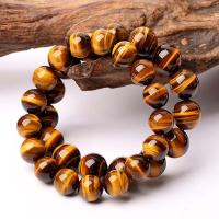 ราคา สร้อยข้อมือ ลูกปัดหินตาเสือ ธรรมชาติ นําโชค ปรับได้ 8 มม. สําหรับผู้ชาย และผู้หญิง (12381319889)