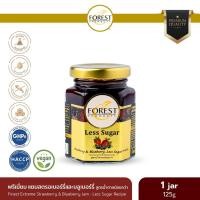 ราคา Forest Products แยมสตรอเบอร์รี่และบลูเบอร์รี่ (สูตรหวานน้อย)น้ำหนัก125 กรัม ทานกับซีเรียล ทาขนมปัง ท๊อปปิ้ง ฟิลลิ่งผลไม้ (5131734458)