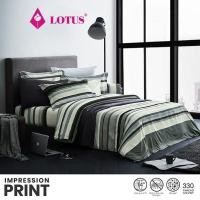 ราคา LOTUS ชุดผ้าปู 6 ฟุต 5 ชิ้น ลายLI 058 รุ่น Impression Print ส่งฟรี (1578208240)