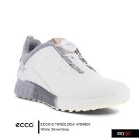 ราคา ECCO S THREE BOA WOMEN ECCO GOLF GOLF SHOES รองเท้ากอล์ฟผู้หญิง รองเท้ากีฬาหญิงรุ่น สีขาวเทา (WHITE SILVER/GREY) SS21 (8531192286)