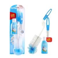 ราคา แปรงล้างขวดนมเนเจอร์ ด้ามหมุน 360 องศา (2046275240)