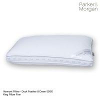 ราคา Parker&Morgan: หมอนขนเป็ดแท้ เวอร์มอนต์ (FIRM) นุ่มแน่น ขนาดคิง : Vermont Duck Feather & Down 50/50 Firm Pillow King (7824478438)