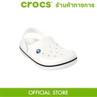 ราคา CROCS รองเท้าลำลองผู้ใหญ่ Crocband สีขาว รองเท้าผู้ใหญ่ รองเท้าลำลอง รองเท้า (3878231046)