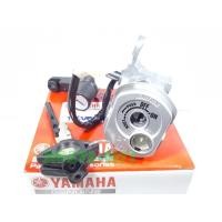 ราคา (Fino) ชุดสวิทช์กุญแจ Yamaha Fino 115 รุ่นคาร์บู แท้ (1440091611)