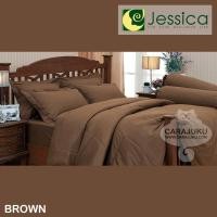ราคา JESSICA ชุดผ้าปูที่นอน สีน้ำตาล BROWN #เจสสิกา ชุดเครื่องนอน ผ้าปู ผ้าปูเตียง ผ้านวม ผ้าห่ม สีพื้น (880889197)