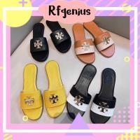 ราคา (พร้อมส่ง!!) รุ่นใหม่ tory burch sandals รองเท้าแตะแบบสวม tory burch โลโก้เหล็ก มาพร้อมกล่อง tory เกรดดีมาก (ลด1ไซด์) (6362583122)