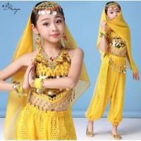 ราคา kd9.2 เซ็ท6ชิ้น ชุดจินนี่เด็ก ชุดอินเดียเด็ก ชุดสาวน้อยภารตะ ชุดเจ้าหญิงภารตะ ขุดส่าหรี ความสูง 115-130 cm. (2146711876)