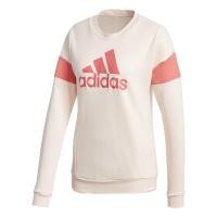 ราคา adidas ไลฟ์สไตล์ เสื้อวอร์มคอกลมพิมพ์ลาย ผู้หญิง สีชมพู GD3811 (6450186920)