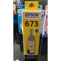 ราคา EPSON T673400 YELLOW สีเหลือง แท้ศูนย์ของใหม่คุณภาพ100%ใช้กับพริ้นเตอร์อิงค์เจ็ท เอปสัน L800/805/850/1800 (Tank) (3164257686)