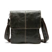 ราคา LB02 กระเป๋าสะพายข้าง ผู้ชาย หนังแท้ ซิบรอบ เบาบาง ใบเล็กพกพาง่าย (212447496)