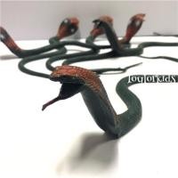 ราคา งูยาง ไล่นก งูปลอม ขนาดกลาง โมเดลสัตว์ (งูเห่า) Rubber snake สัตว์ของเล่น (1457783009)