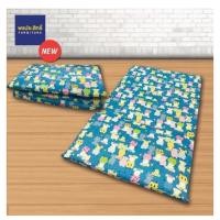 ราคา (ASHJUL01 ลดเพิ่ม 65) ส่งฟรี Flash Express ที่นอนปิคนิค ที่นอน3ตอน แบบพับได้ (สีฟ้า) (129930933)