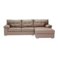 ราคา [กทม. 3-5 วัน ส่ง] Koncept furniture KONCEPT FURNITURE โซฟาหนังแท้ โซฟาเข้ามุมขวา Gowel ขนาด 266x160x86 ซม. - สีน้ำตาล (8937050543)