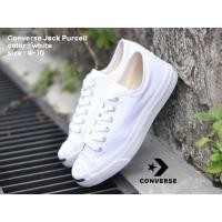 ราคา Converse Jack Purcell CP OX รองเท้าคอนเวิร์สแท้ รองเท้าผ้าใบผู้ชาย รองเท้าผ้าใบผู้หญิง (สีขาว) (1892729029)